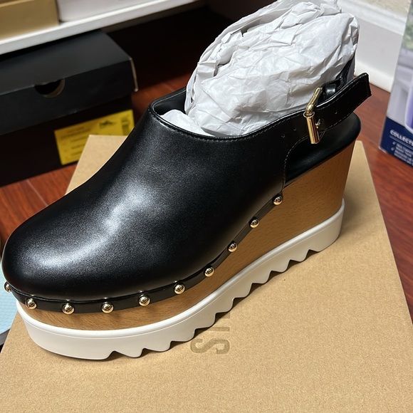 Steve Madden Melbourne Black size 8 Platforms - Picture 3 of 4